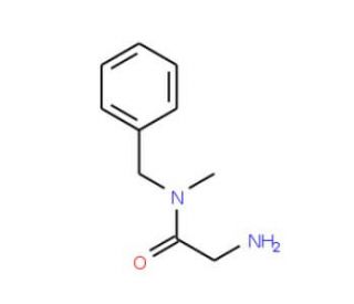 2-amino-N-benzyl-N-methylacetamide - chemical structure image