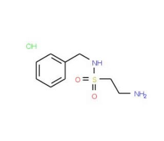 2-amino-N-benzylethanesulfonamide hydrochloride - chemical structure image