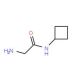 2-Amino-N-cyclobutylacetamide (CAS 359821-39-9) - chemical structure image