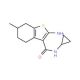 2-Amino-N-cyclopropyl-6-methyl-4,5,6,7-tetrahydro-1-benzothiophene-3-carboxamide - chemical structure image