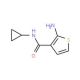 2-Amino-N-cyclopropylthiophene-3-carboxamide - chemical structure image