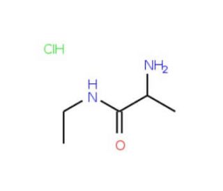 2-amino-N-ethylpropanamide hydrochloride - chemical structure image