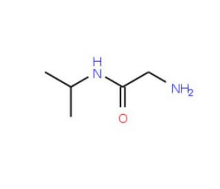2-amino-N-isopropylacetamide (CAS 67863-05-2) - chemical structure image