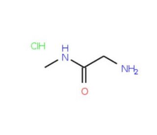 2-amino-N-methylacetamide hydrochloride (CAS 49755-94-4) - chemical structure image