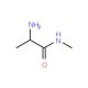 2-amino-N-methylpropanamide (CAS 32012-12-7) - chemical structure image