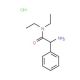 2-amino-N,N-diethyl-2-phenylacetamide hydrochloride - chemical structure image