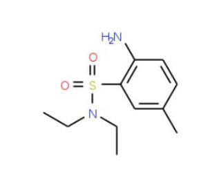 2-amino-N,N-diethyl-5-methylbenzenesulfonamide - chemical structure image