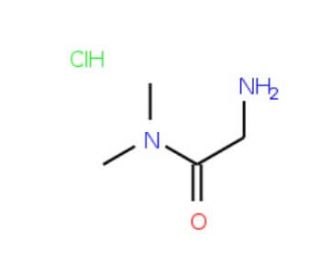 2-Amino-N,N-dimethylacetamide hydrochloride (CAS 72287-77-5) - chemical structure image