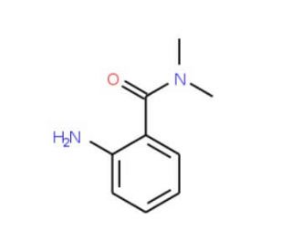 2-Amino-N,N-dimethylbenzamide (CAS 6526-66-5) - chemical structure image