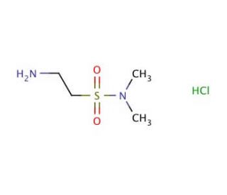 2-amino-N,N-dimethylethanesulfonamide hydrochloride (CAS 91893-70-8) - chemical structure image