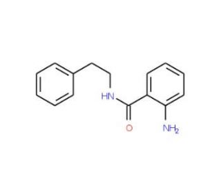 2-Amino-N-phenethyl-benzamide (CAS 19050-62-5) - chemical structure image