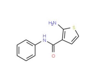 2-Amino-N-phenylthiophene-3-carboxamide - chemical structure image