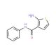 2-Amino-N-phenylthiophene-3-carboxamide - chemical structure image