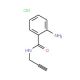 2-amino-N-(prop-2-yn-1-yl)benzamide hydrochloride - chemical structure image