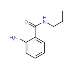 2-amino-N-propylbenzamide (CAS 56814-10-9) - chemical structure image