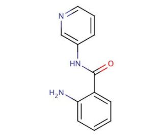 2-amino-N-pyridin-3-ylbenzamide (CAS 76102-92-6) - chemical structure image