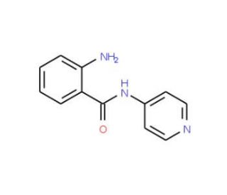 2-amino-N-pyridin-4-ylbenzamide - chemical structure image