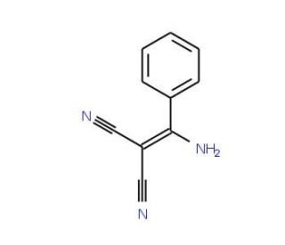 2-[Amino(phenyl)methylene]malononitrile (CAS 3336-65-0) - chemical structure image