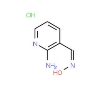 2-Amino-pyridine-3-carbaldehyde oximehydrochloride (CAS 653584-65-7) - chemical structure image