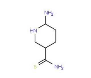 2-amino Pyridyl-5-thioamide (CAS 53268-33-0) - chemical structure image