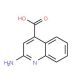 2-Amino-quinoline-4-carboxylic acid (CAS 157915-68-9) - chemical structure image