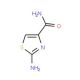 2-Amino-thiazole-4-carboxylamide (CAS 118452-02-1) - chemical structure image