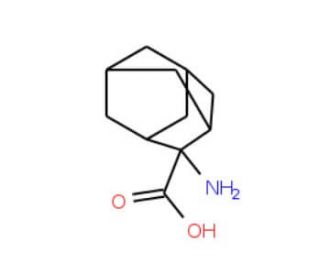 2-Aminoadamantane-2-carboxylic acid (CAS 42381-05-5) - chemical structure image