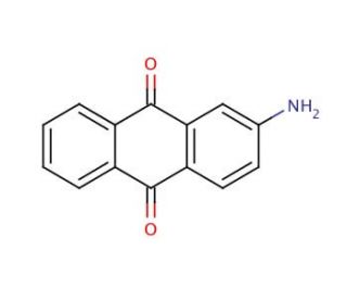 2-Aminoanthraquinone (CAS 117-79-3) - chemical structure image