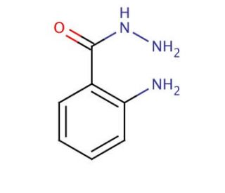 2-Aminobenzhydrazide (CAS 1904-58-1) - chemical structure image