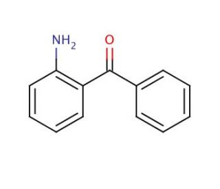 2-Aminobenzophenone (CAS 2835-77-0) - chemical structure image