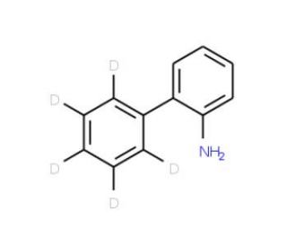 2-Aminobiphenyl-2&prime;,3&prime;,4&prime;,5&prime;,6&prime;-d5 - chemical structure image