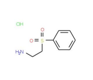 2-Aminoethylphenylsulfone hydrochloride (CAS 38752-48-6) - chemical structure image