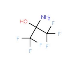 2-Aminohexafluoropropan-2-ol (CAS 31253-34-6) - chemical structure image