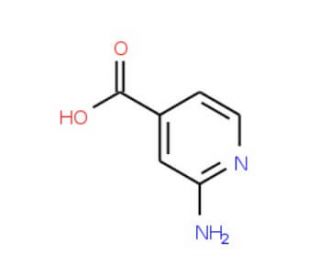 2-Aminoisonicotinic acid (CAS 13362-28-2) - chemical structure image