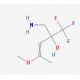 2-(aminomethyl)-1,1,1-trifluoro-4-methoxypent-3-en-2-ol - chemical structure image