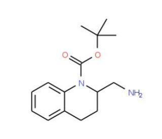 2-Aminomethyl-1-N-Boc-1,2,3,4-Tetrahydroquinoline (CAS 811842-15-6) - chemical structure image