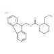2-Aminomethyl-1-N-Fmoc-piperidine hydrochloride (CAS 669713-55-7) - chemical structure image