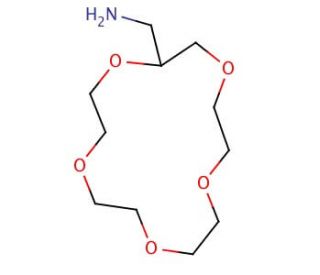 2-Aminomethyl-15-crown-5 (CAS 83585-56-2) - chemical structure image