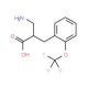 2-Aminomethyl-3-(2-trifluoromethoxyphenyl)propionic acid (CAS 910443-92-4) - chemical structure image