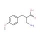 2-Aminomethyl-3-(4-methoxyphenyl)propionic acid (CAS 682803-14-1) - chemical structure image