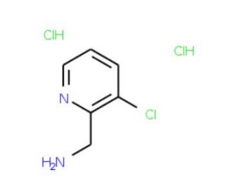 2-Aminomethyl-3-chloro-pyridine 2HCl (CAS 342816-31-3) - chemical structure image