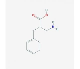 2-Aminomethyl-3-phenylpropionic acid (CAS 95598-13-3) - chemical structure image