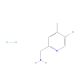 2-(Aminomethyl)-5-bromo-4-methylpyridine hydrochloride (CAS 1257535-47-9) - chemical structure image