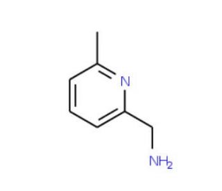 2-Aminomethyl-6-methyl-pyridine (CAS 6627-60-7) - chemical structure image