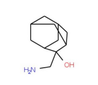 2-Aminomethyl-adamantan-2-ol (CAS 28529-71-7) - chemical structure image