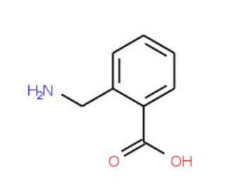 2-(Aminomethyl)benzoic acid (CAS 25672-97-3) - chemical structure image