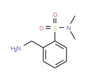 2-(aminomethyl)-N,N-dimethylbenzenesulfonamide - chemical structure image