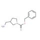 2-Aminomethyl-pyrrolidine-1-carboxylic acid benzyl ester (CAS 119020-03-0) - chemical structure image