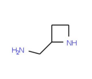 2-Aminomethylazetidine (CAS 103550-76-1) - chemical structure image