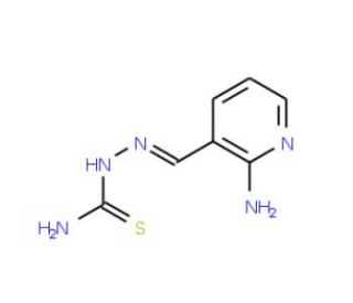 2-Aminonicotinaldehyde thiosemicarbazone - chemical structure image